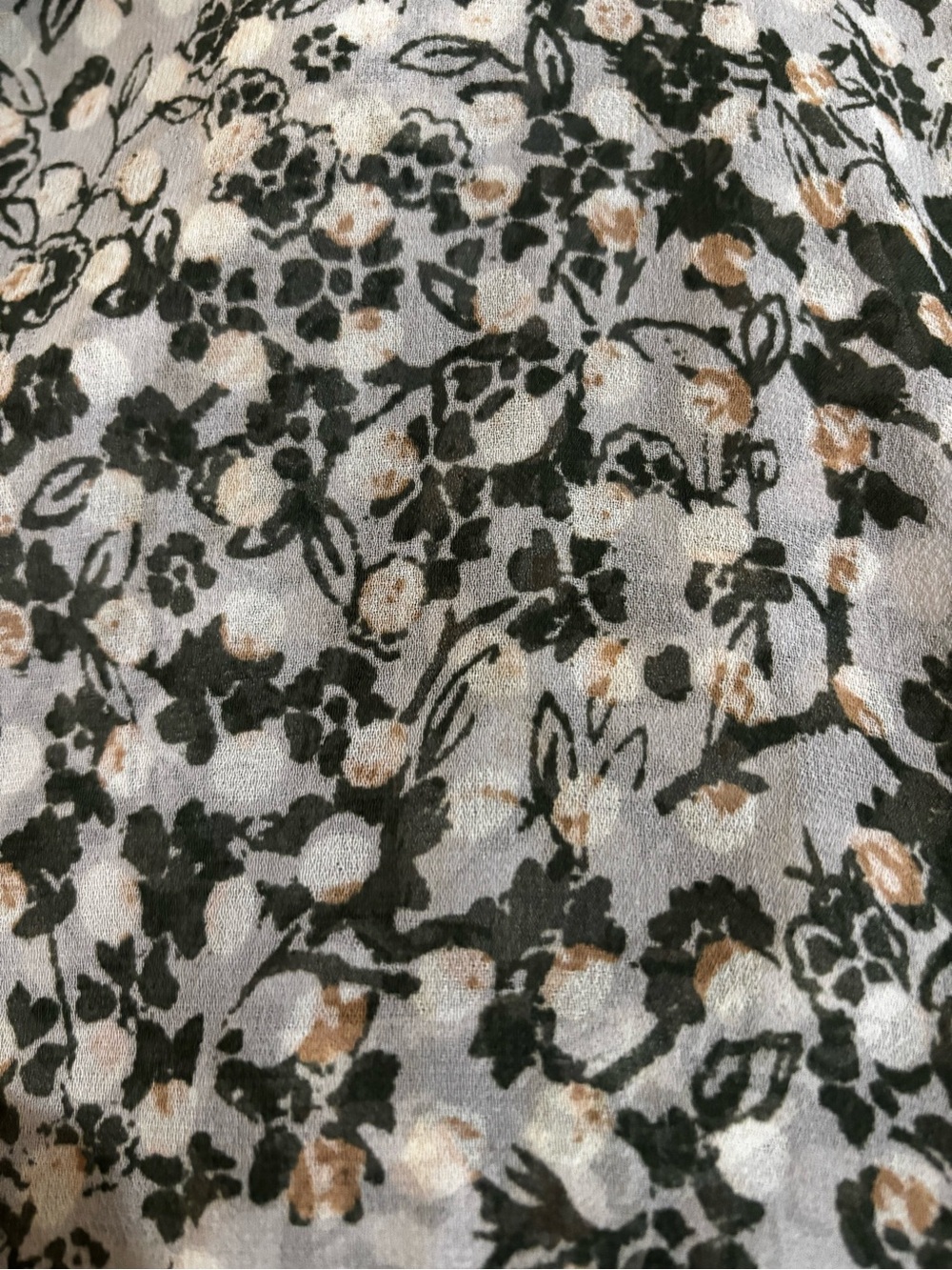 Misa Lucia Small Floral maxi skirt with slit - rare pattern - Picture 4 of 5